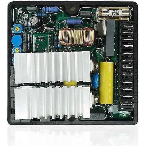 Régulateur de tension automatique SR7 AVR pour générateur Alte SR7-2G avec protection contre les basses vitesses et les surcharges (noir) (1/5)