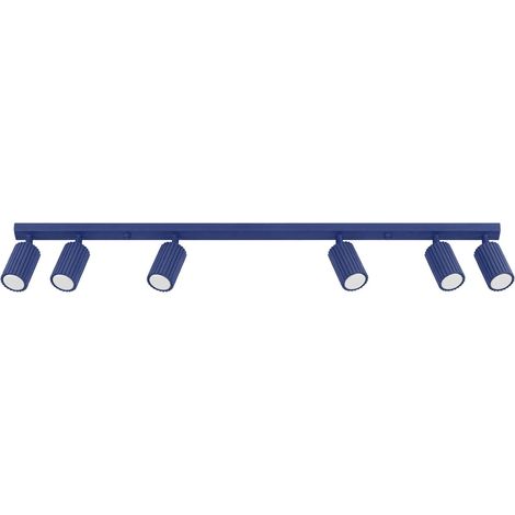 Deckenleuchten Karbon ultramarin 6xGU10 117cm Sollux (1/5)