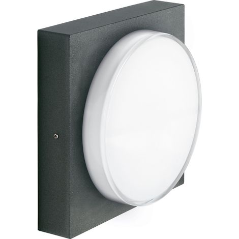 Applique STERLO Round IP65 LED SMD AC 12.90W 1500lm CRI80 4000K Anthracite (1/3)