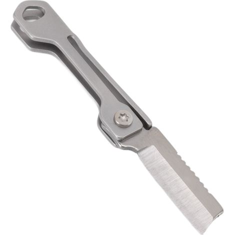 Couteau Pliant Multifonction Mini Chef avec Ouvre-Boîte et Porte-Clés en Acier Inoxydable (1/5)