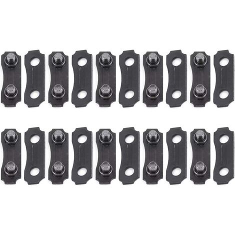 Lot de 10 kits de réparation de chaîne de tronçonneuse pour 3/8-LP Link Outil de jauge de liaison (1/5)
