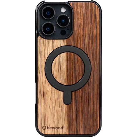 Bewood Holzhülle für iPhone 16 Pro Max MANGO mit MagSafe (1/2)