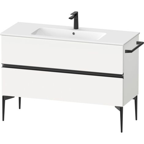 Duravit Sivida Waschtischunterbau, 2 Schubkästen, Griffleiste (1/5)