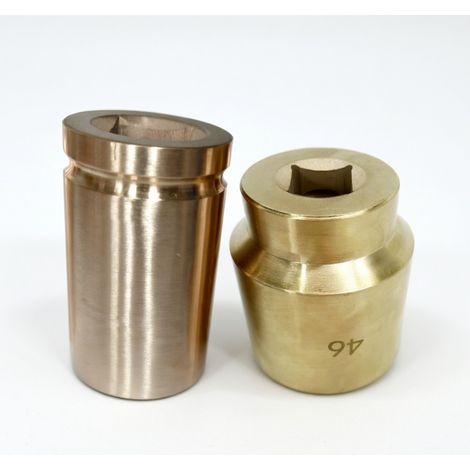Bussola antiscintilla 50 mm 1 pollice quadro pneumatica bronzo all'alluminio