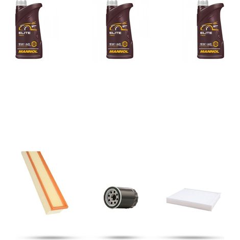 Kit tagliando 3 FILTRI e 3L OLIO compatibile con Fiat Punto III 1.2 LPG 51kw dal 2012 (1/5)