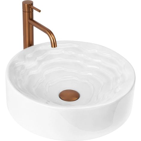 Aufsatzwaschbecken Rea Calla White