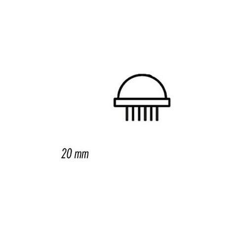 Perel 141814 Jumbo LED della lampada, 20 mm, Verde DIFFUS (1/3)