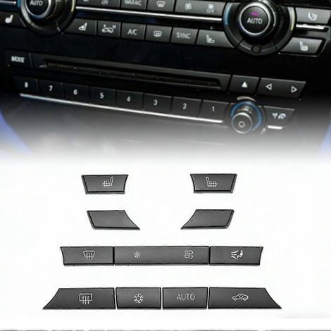 Bouton de climatisation de console centrale 61319313922 pour BMW F18 F07 F10 F11 (1/5)