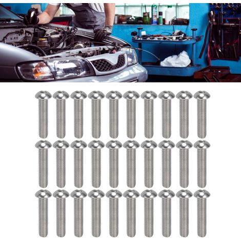 Vis à tête cylindrique bombée à six pans creux M101,5, filetage grossier M1045 (1/5)