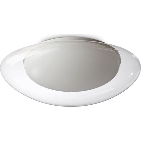 Ideal Lux Lampada da soffitto SQUISH 1 luce LED integrato trasparente metallo