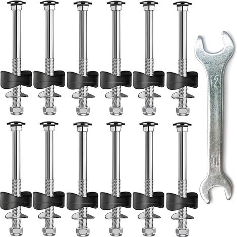Incluye un kit de herramientas con 12 tornillos para trampolín y accesorios y herramientas para mejorar la estabilidad del trampolín - 7 cm (1/5)