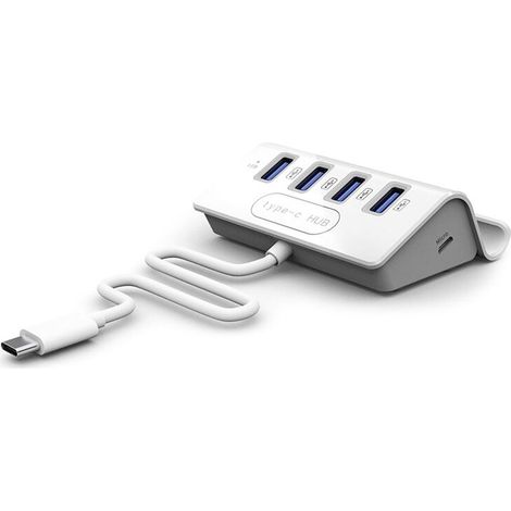 Supporto telefono 4 in 1 ripartitore cavo USB C adattatore estensione USB 2.0 convertitore stazione carica adattatore Type-C