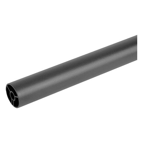 Corrimano nero Inoline Ø40 X 2000 Mm