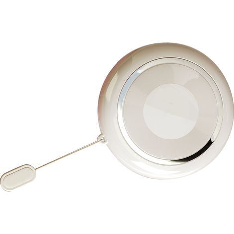 Runde Medikamentenbox mit 4 Fächern, transparenter Behälter mit Schiebedeckel, ideal für Reisen, Geschäftsreisen, Milch und Kaffee. (1/5)
