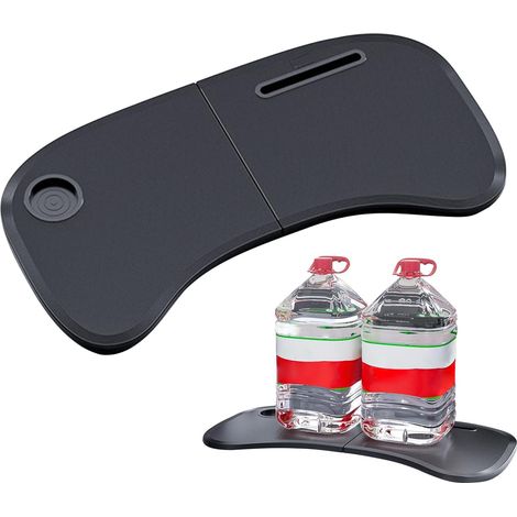 Plateau alimentaire pliable et portable pour voiture, organiseurs automobiles pour ordinateur, manger, boissons, dîners, longs voyages, bureaux, camping-car, camion, lit de route (1/5)