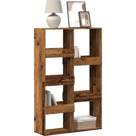 Bücherregal Altholz-Optik 100x33x155,5 cm Holzwerkstoff (1/5)
