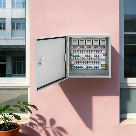 Electrical Enclosure Box IP65 Wall Mounted Empty Case for Protecting Electrical Equipment and Circuits 404020cm (1/5)