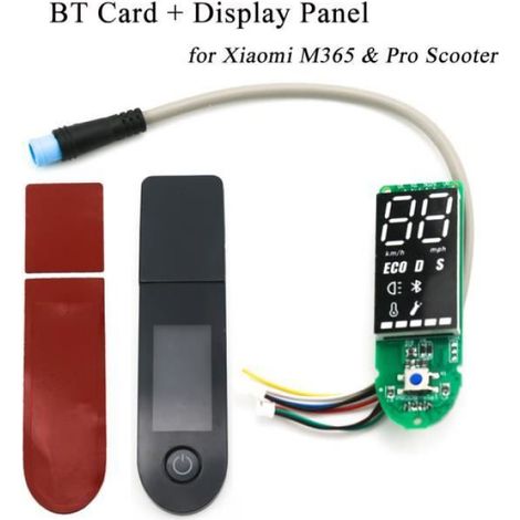 Carte Circuit Imprime - Cache Ecran Pour Tableau De Bord Scooter Electrique M365 Pro - 70 x 20 mm - 1 Unite (1/4)
