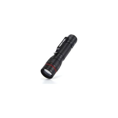 Lot de 2 Lampes de Poche LED Rechargeable Tactiques Lampe Torches Ultra Puissante par USB Avec Résistante à L'eau 3 Modes Flashlight pour Camping, Randonnée, Pêche