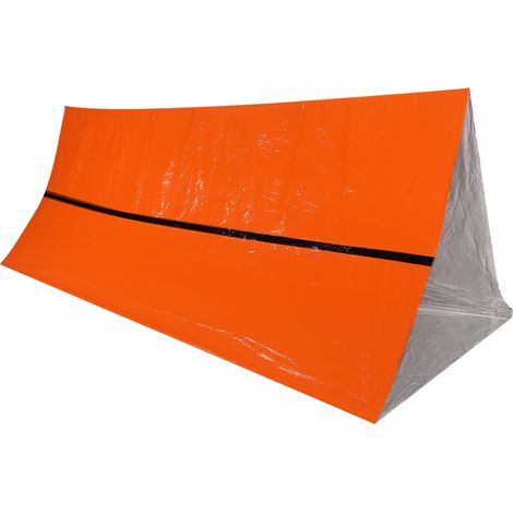 Couverture thermique imperméable d'extérieur, abri de secours d'urgence pliable, tente de survie militaire (1/5)