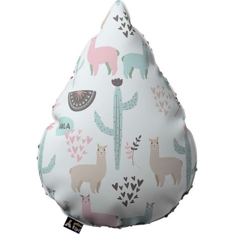 Coussin goutte d'eau Magic avec Minky (1/3)