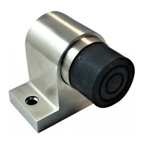 Butoir "KLOSE besser" pour Porte Lourde, à Ressort , Inox 304 , Finement poli . Pour Porte 120 Kg Argent