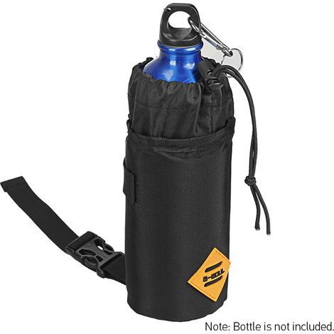 Résistant à l'eau guidon de vélo porte-bouteille d'eau sac pochette de rangement pour vélo Camping randonnée sac à dos (1/5)