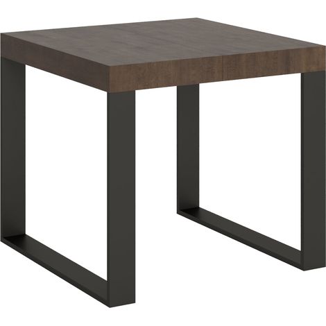Tavolo Allungabile 90-246x90x77 cm Tecno Noce (1/4)