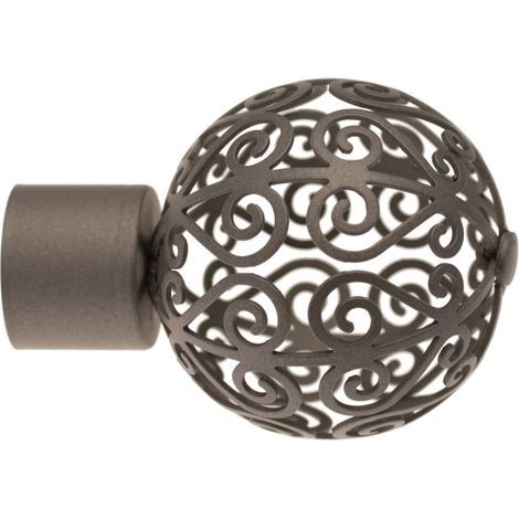 1 Embout Perse - Graphite - Diamètre 28 (1/4)