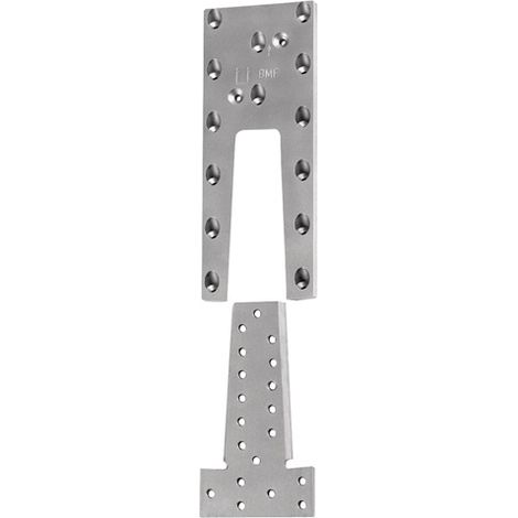 Simpson Strong Tie – Etrier à queue d'aronde alu 90x60mm – Pour bois dur – Fixation par vis – Résistant aux chocs et à la corrosion
