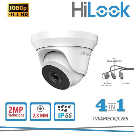 DOME 2.8MM TVI 2MP IR40 4IN1 METAL