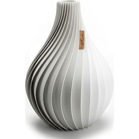 Vase « Ventura » - Vase décoratif moderne pour fleurs séchées - Design scandinave - Durable et imprimé 3D (1/5)