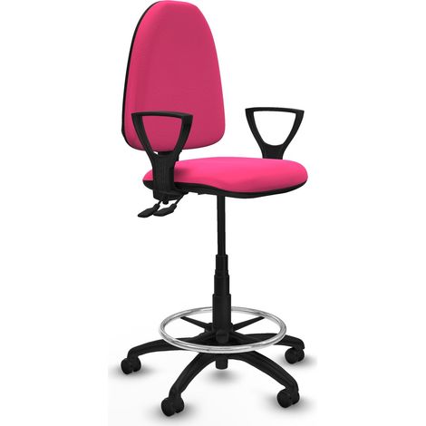 Piqueras y Crespo BFN01RF Chaise de Bureau Rose Confortable