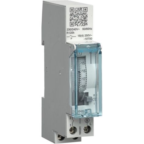 Hager EHN011 Interruptor horario compacto funcional