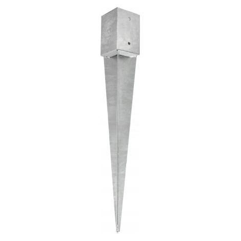 Base per pilastro, ancoraggio a martello per pergola 100x100 750mm (pz.) (1/5)