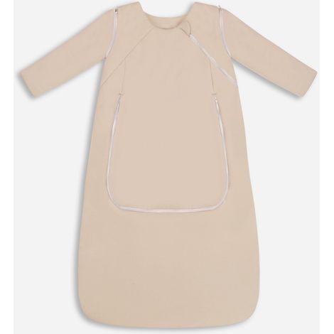 Sacco a pelo con maniche staccabili, beige (1/5)