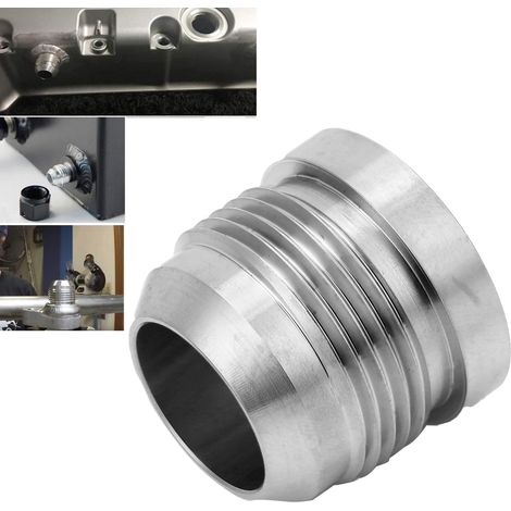 Les raccords à bouchon soudé externe en acier inoxydable 16AN pour la modification automobile conviennent aux conduites de carburant et aux conduites d'huile. (1/5)