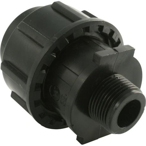 Marley Kaltwasserleitung Anschlussverschraubung Ø 32 mm x 3/4, AG PE-Rohr