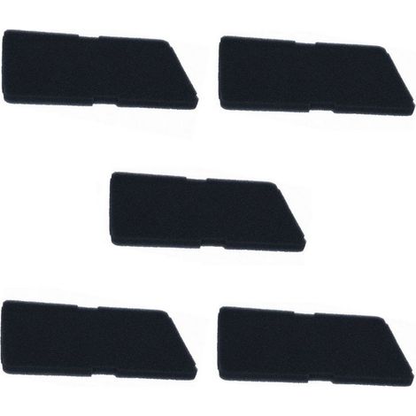 Lot de 5 filtres evaporateur d'origine (2964840100, 2964840200) Sèche-linge AYA, BEKO, CONTINENTAL EDISON, ESSENTIEL B, GRUNDIG, LISTO, SABA, SMEG