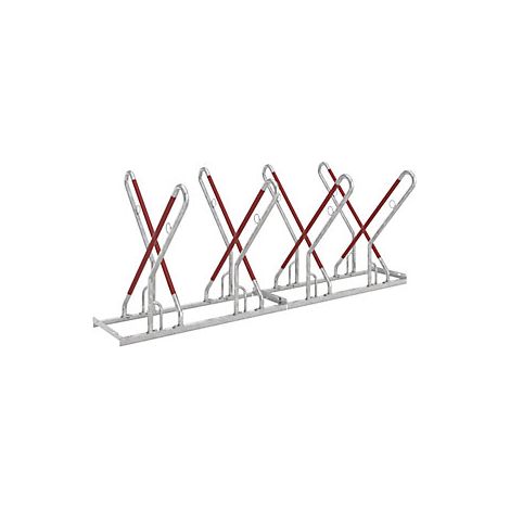Aparcabicicletas  modelo 0500 XBF  por ambos lados  2 x 4