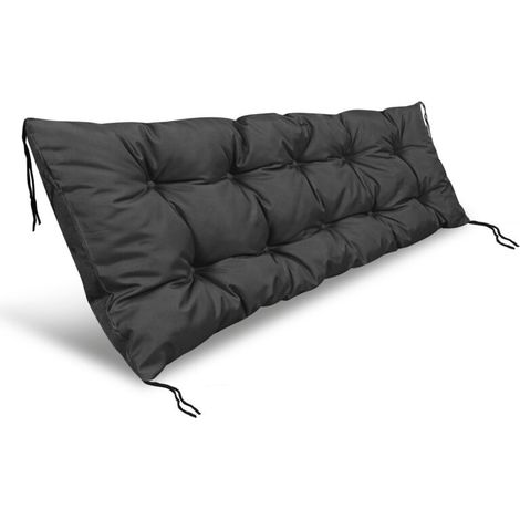 Coussin Exterieur 120x40 cm - PVC Codura - Epaisseur 10-12 cm - Pour Banc Palette - Lavable 30°C (1/5)