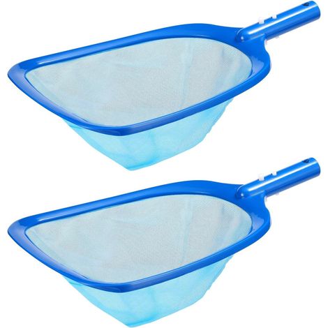 Laubfangnetz für Schwimmbecken – Großes Poolnetz mit Rahmen – Feinmaschig – Für Blätter und Schmutz – Für Aufstellpools – Aufblasbare Pools – Whirlpools (1/5)
