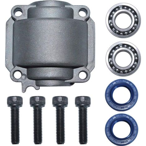 Kit de joint d'huile du moteur avec cylindre et boulon de vilebrequin pour tronçonneuse Stihl MS180 MS170 018 017 Remplacement 1130 021 2505 (1/5)