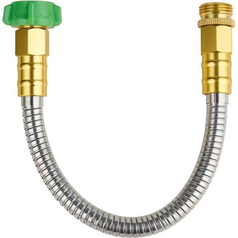 Tuyau d'arrosage en acier inoxydable 304, étanche, flexible et léger, facile à utiliser et à ranger (1/5)