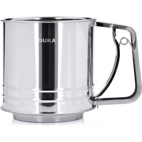 Setaccio per farina Duka Gota Bake in acciaio inox argentato (1/4)