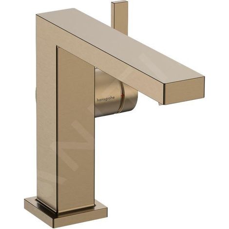 Hansgrohe Tecturis E - Mitigeur d'évier avec vidage, CoolStart, EcoSmart, bronze brossé 73023140 (1/5)