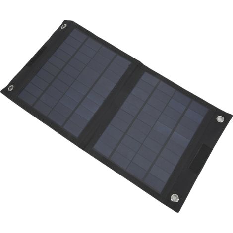 Panneau solaire flexible 20 W étanche IP65 avec double sortie USB pour ventilateurs de moto, de bateau (1/5)