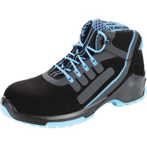 Steitz Secura Bottinesà lacets noir/bleu VD PRO 1800 ESD, S2 NB, Pointure EU: 40