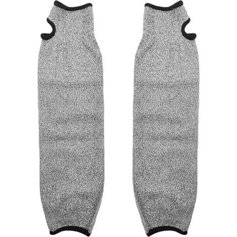 Schutzarmstulpe, schnittfeste Stulpen, Sicherheitsarmstulpe, schnittfeste Arbeitshandschuhe mit Stulpen für Gartenarbeit, Kochen und Landwirtschaft (45 cm) (1/5)