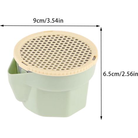 (Taille unique) 1 pot de germination pour chat, idéal pour la culture hydroponique d'herbe à chat, la digestion et la germination. Convient également pour une serre. (1/4)